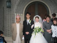 Marriage ceremony of a Japanese friend in Fukuoka, Japan